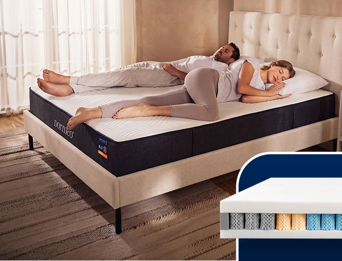 Suur Octaspring® madratsi elustiili- või tootefoto